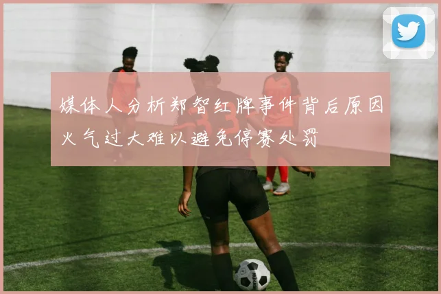 媒体人分析郑智红牌事件背后原因火气过大难以避免停赛处罚